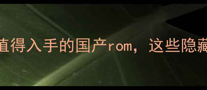 Flyme系统深度测评度最值得入手的国产rom这些隐藏功能让你手机秒变神器