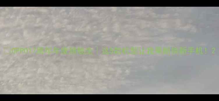 OPPO17周年年度旗舰全这5款机型让我果断换新手机