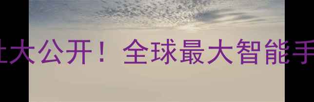 OPPO五厂地址大公开全球最大智能手机工厂全攻略