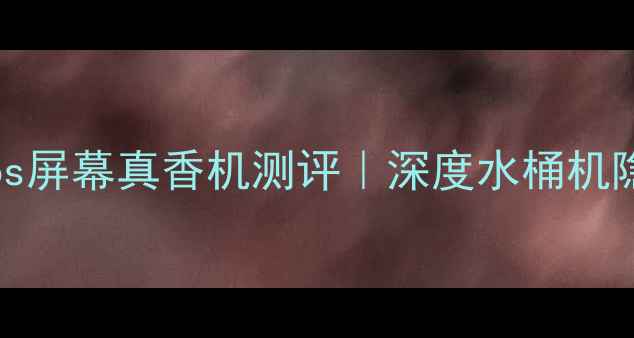 vivoX6s屏幕真香机测评深度水桶机隐藏亮点