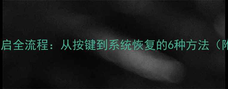 图片 📱vivo手机重启全流程：从按键到系统恢复的6种方法（附图文教程）2
