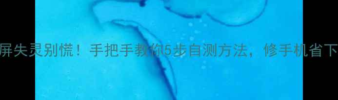 图片 📱苹果触屏失灵别慌！手把手教你5步自测方法，修手机省下200元💰2